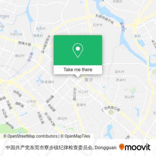 中国共产党东莞市寮步镇纪律检查委员会 map