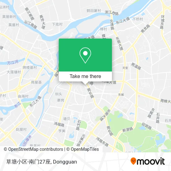 草塘小区-南门27座 map