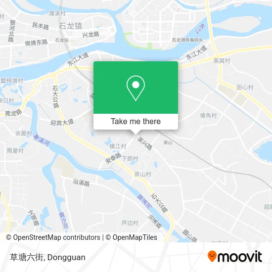 草塘六街 map