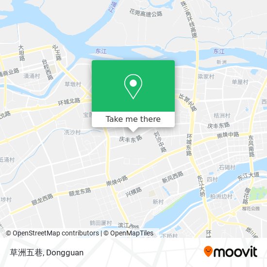 草洲五巷 map