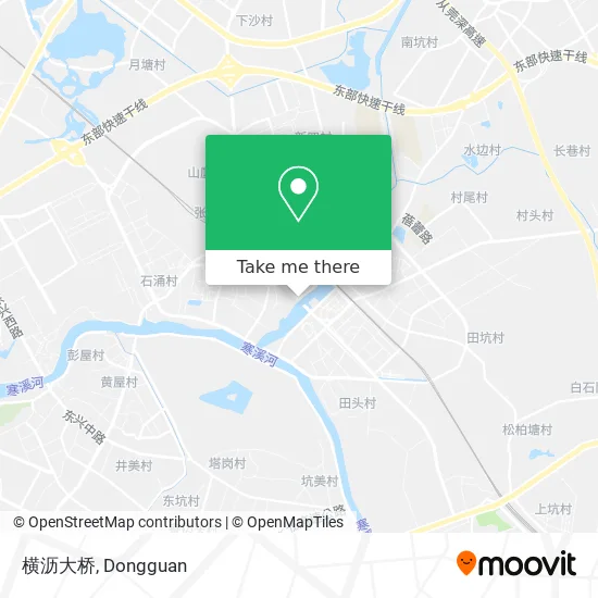 横沥大桥 map