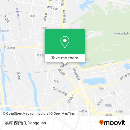 易辉-西南门 map