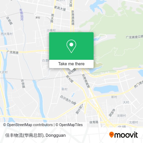 佳丰物流(华南总部) map
