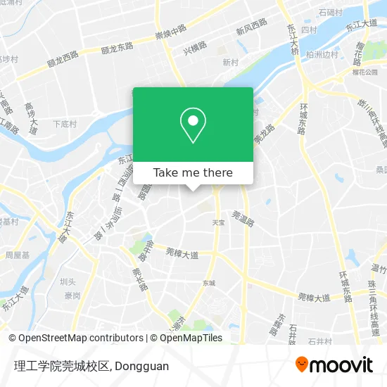 理工学院莞城校区 map