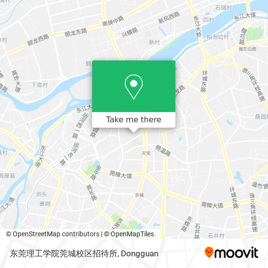 东莞理工学院莞城校区招待所 map
