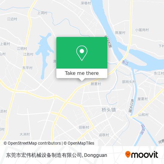 东莞市宏伟机械设备制造有限公司 map