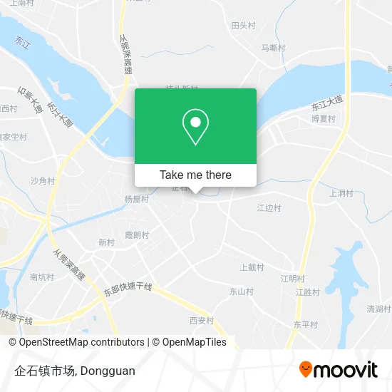 企石镇市场 map