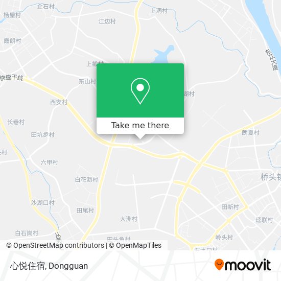 心悦住宿 map