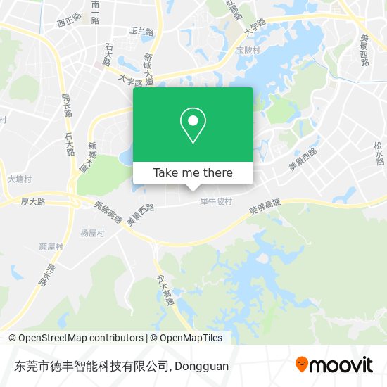 东莞市德丰智能科技有限公司 map