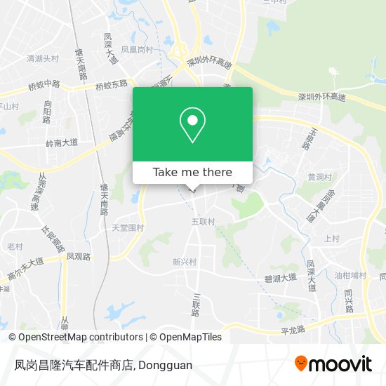 凤岗昌隆汽车配件商店 map