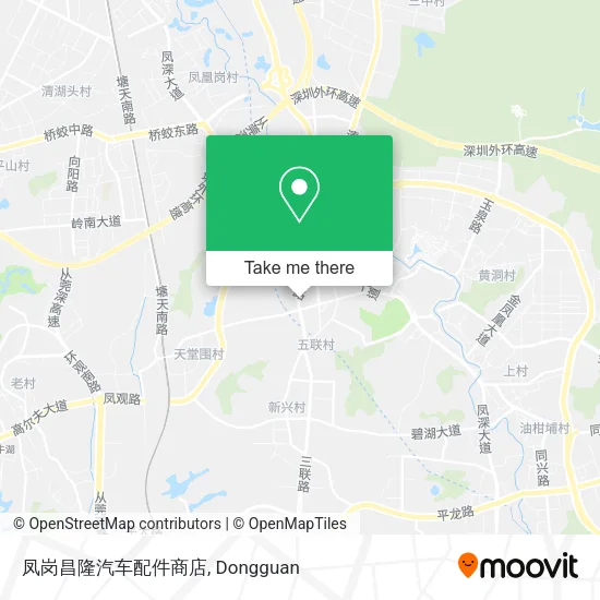 凤岗昌隆汽车配件商店 map