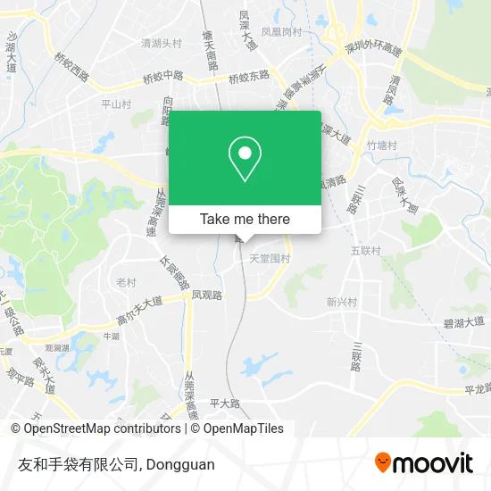 友和手袋有限公司 map
