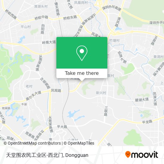 天堂围农民工业区-西北门 map