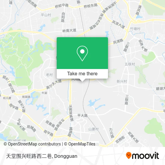 天堂围兴旺路西二巷 map