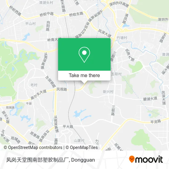 凤岗天堂围南部塑胶制品厂 map