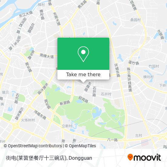 街电(莱茵堡餐厅十三碗店) map