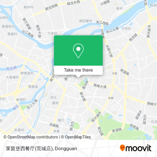 莱茵堡西餐厅(莞城店) map