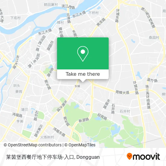 莱茵堡西餐厅地下停车场-入口 map