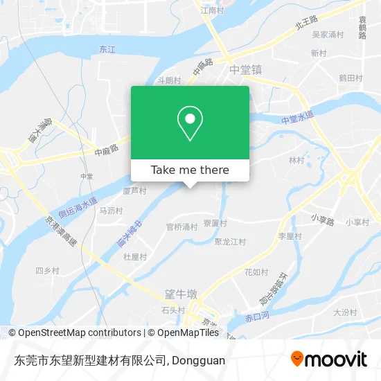 东莞市东望新型建材有限公司 map