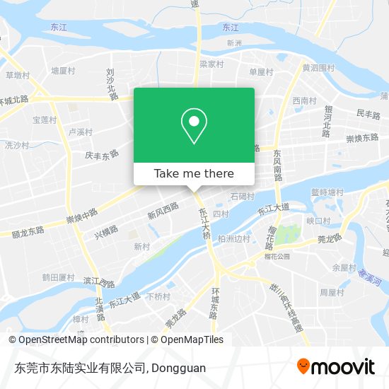 东莞市东陆实业有限公司 map