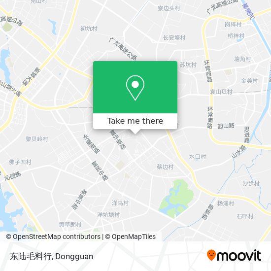 东陆毛料行 map
