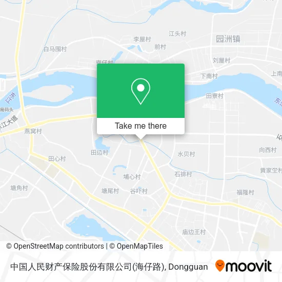 中国人民财产保险股份有限公司(海仔路) map
