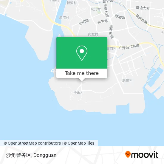 沙角警务区 map