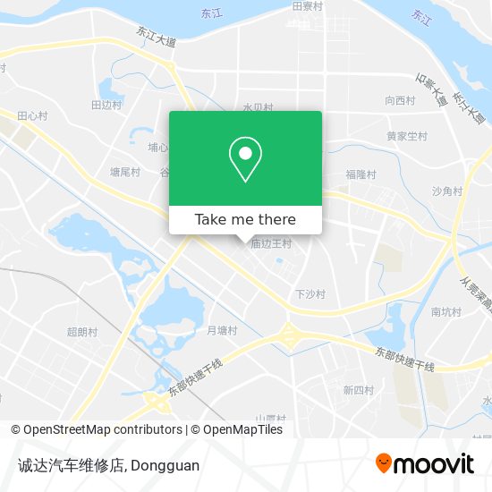 诚达汽车维修店 map