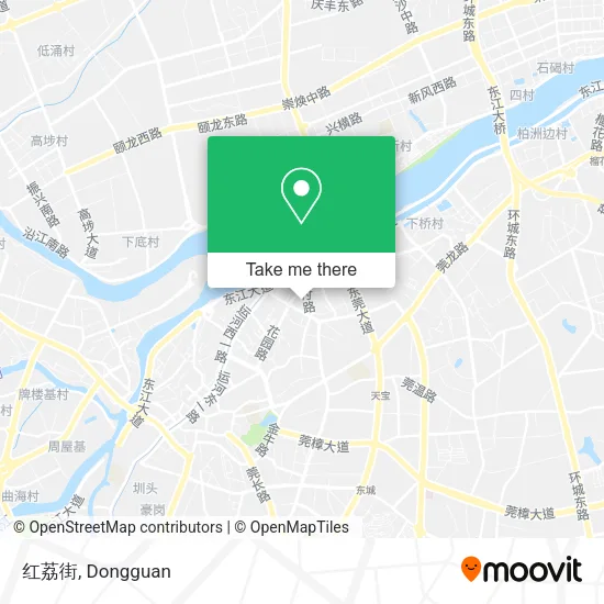 红荔街 map