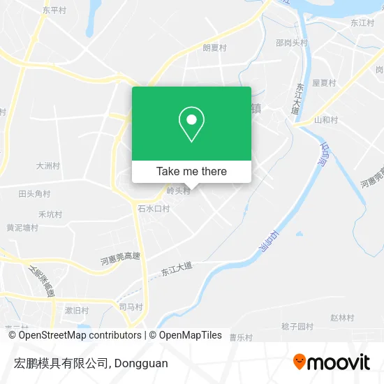 宏鹏模具有限公司 map