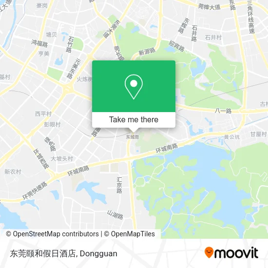东莞颐和假日酒店 map