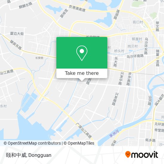 颐和中威 map