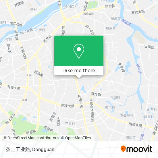 茶上工业路 map