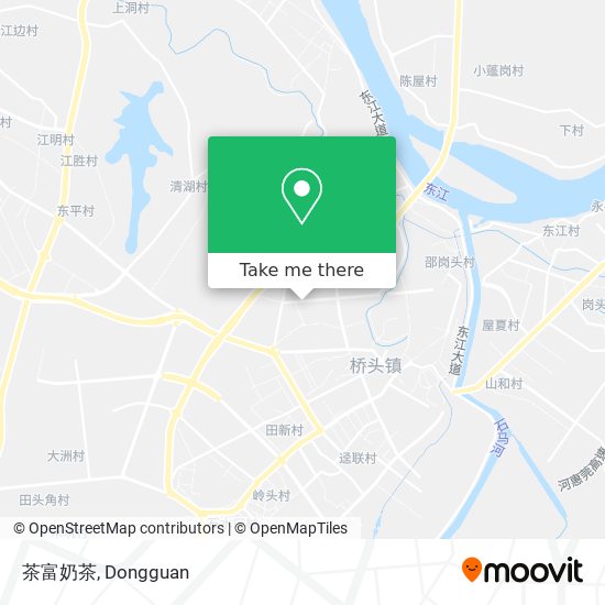 茶富奶茶 map
