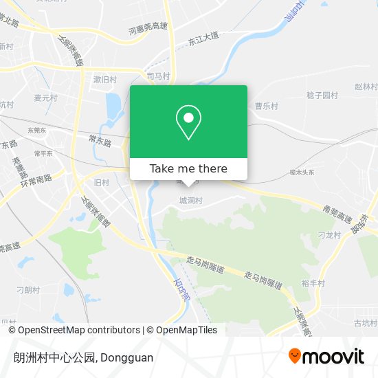 朗洲村中心公园 map