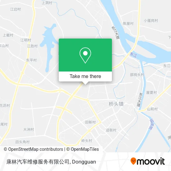 康林汽车维修服务有限公司 map