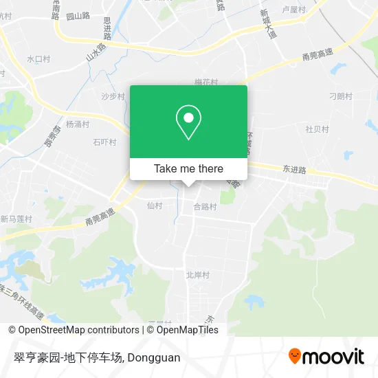 翠亨豪园-地下停车场 map