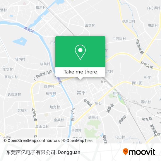 东莞声亿电子有限公司 map