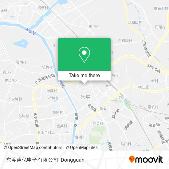 东莞声亿电子有限公司 map