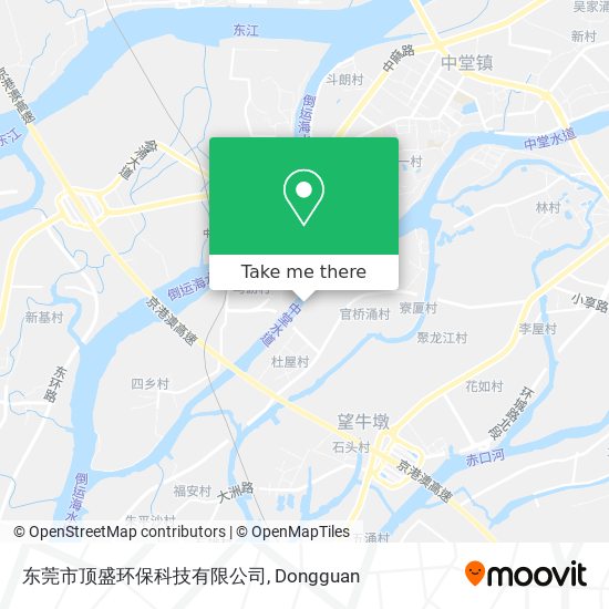 东莞市顶盛环保科技有限公司 map