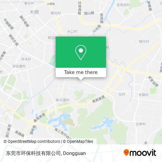 东莞市环保科技有限公司 map