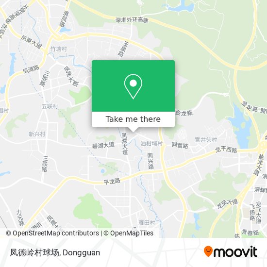 凤德岭村球场 map