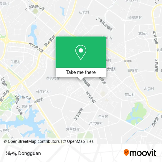鸿福 map