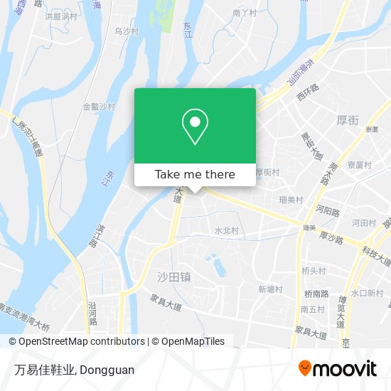 万易佳鞋业 map