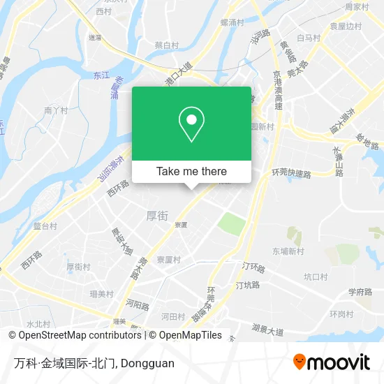 万科·金域国际-北门 map