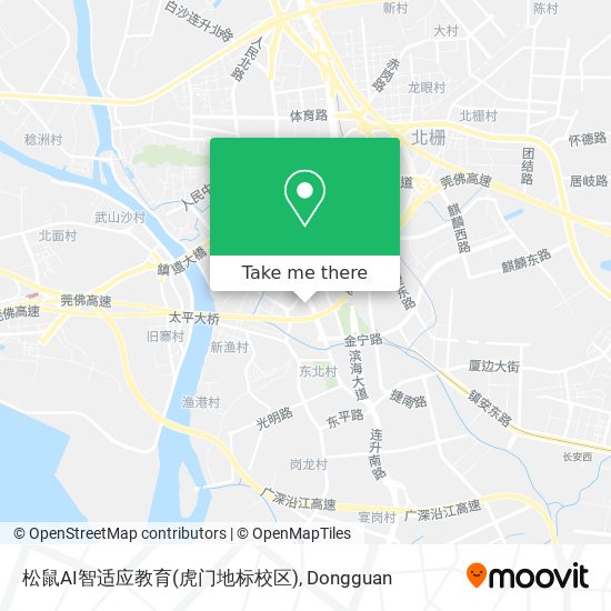 松鼠AI智适应教育(虎门地标校区) map