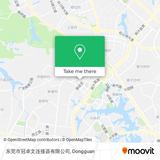 东莞市冠卓文连接器有限公司 map