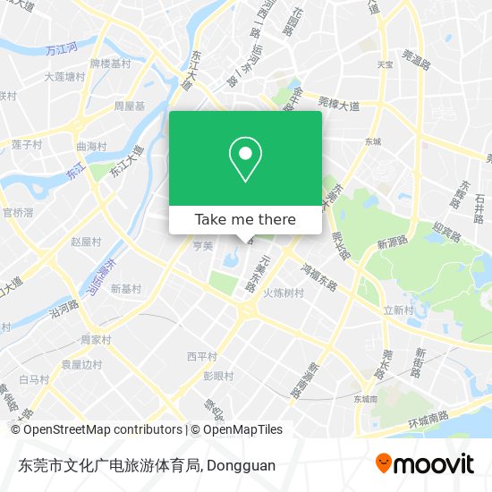 东莞市文化广电旅游体育局 map