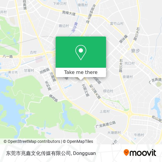 东莞市兆鑫文化传媒有限公司 map