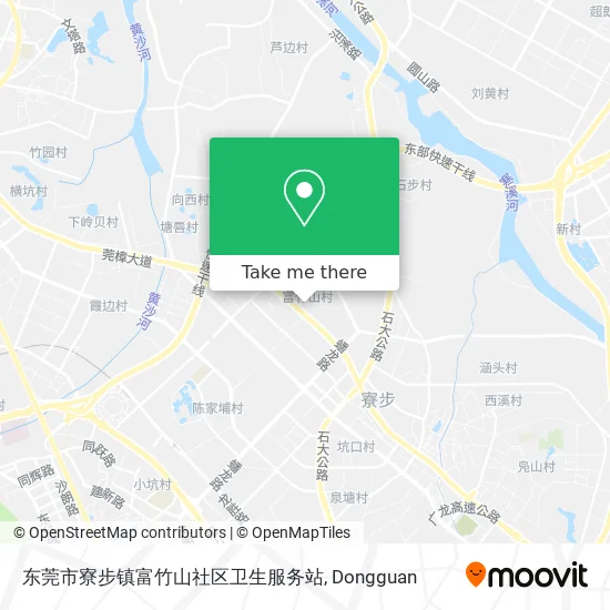 东莞市寮步镇富竹山社区卫生服务站 map